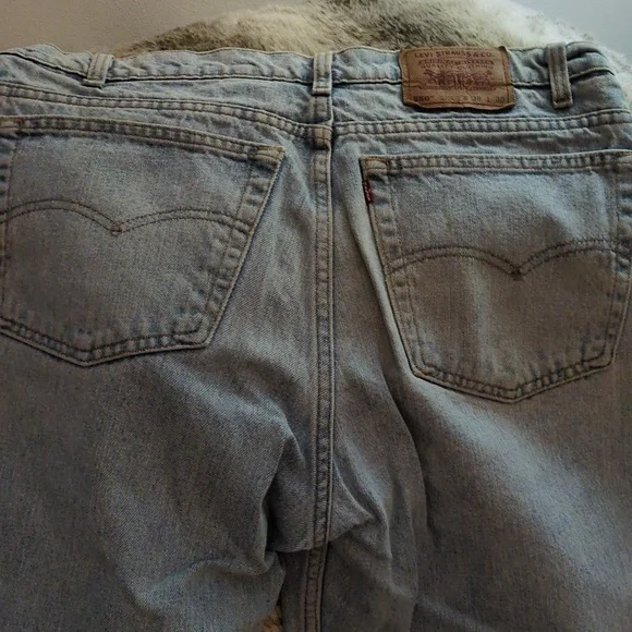 Levi's Blue Straight Jeans Classic Style - Picture 9 of 10